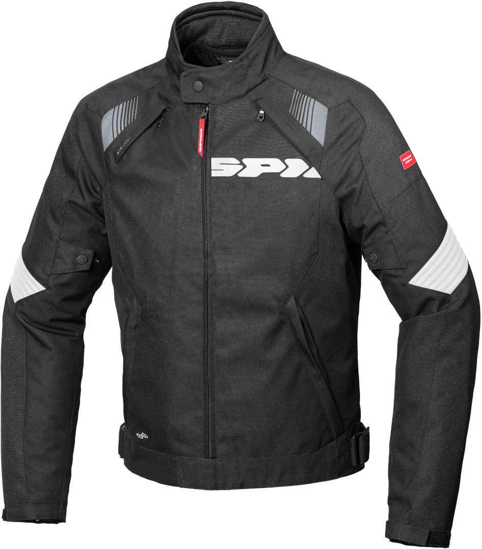 Spidi Flash Evo H2Out Motorcycle Textile Jacket black/white L Figure 1