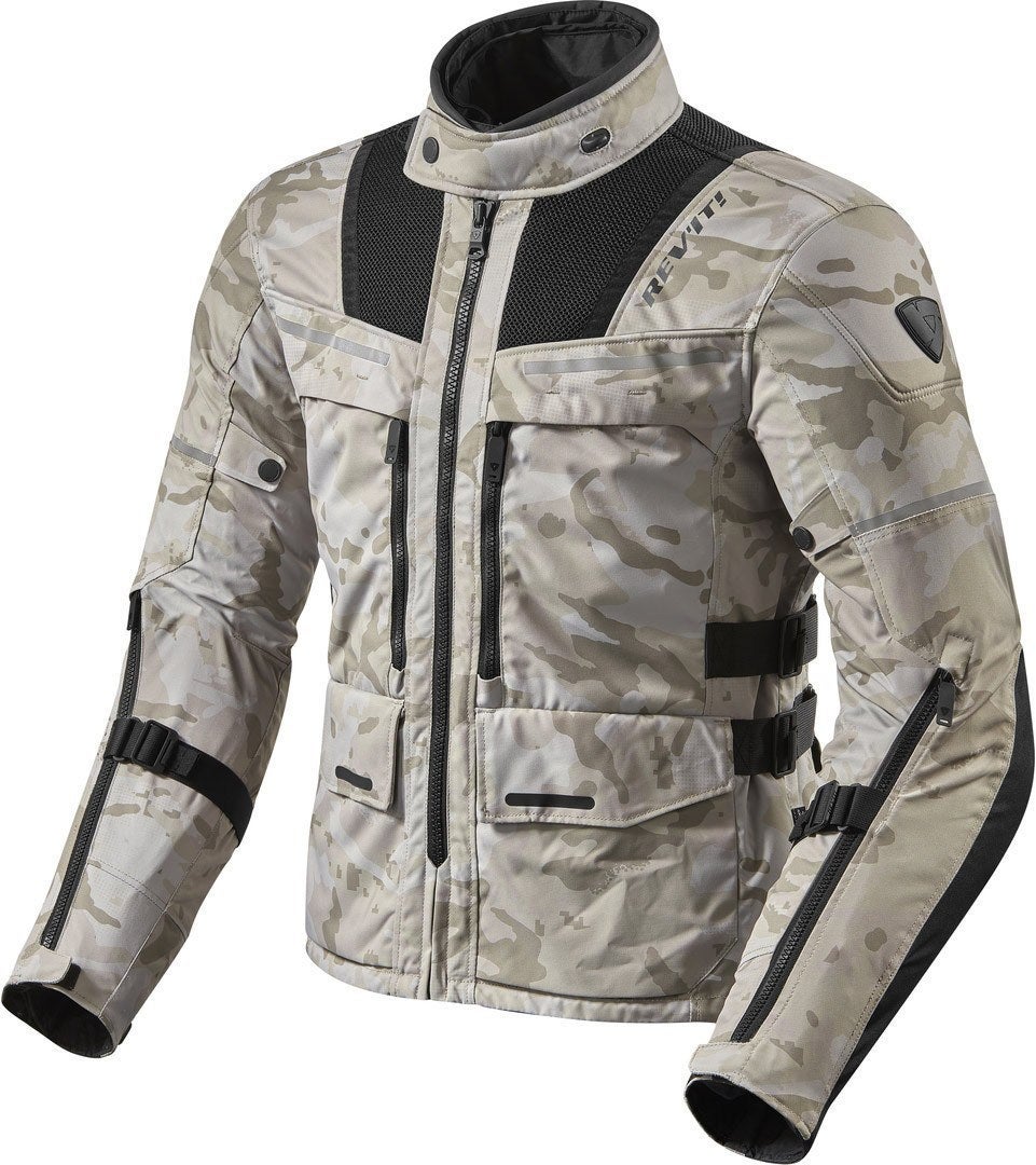 Revit Offtrack Motorrad Textiljacke sand/schwarz M Abbildung 1