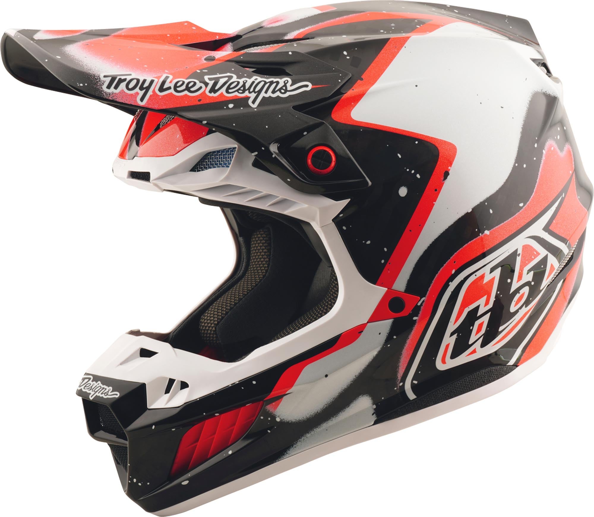 Troy Lee Designs SE5 Carbon Membrane MIPS Motocross Helmet-image-704165502
