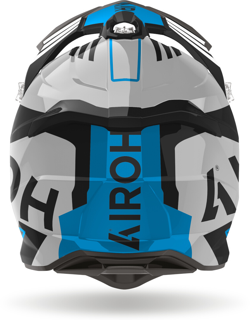 Airoh Strycker Brave Motocross hjälm svart/grå/blått Man (57/58) Figur 3