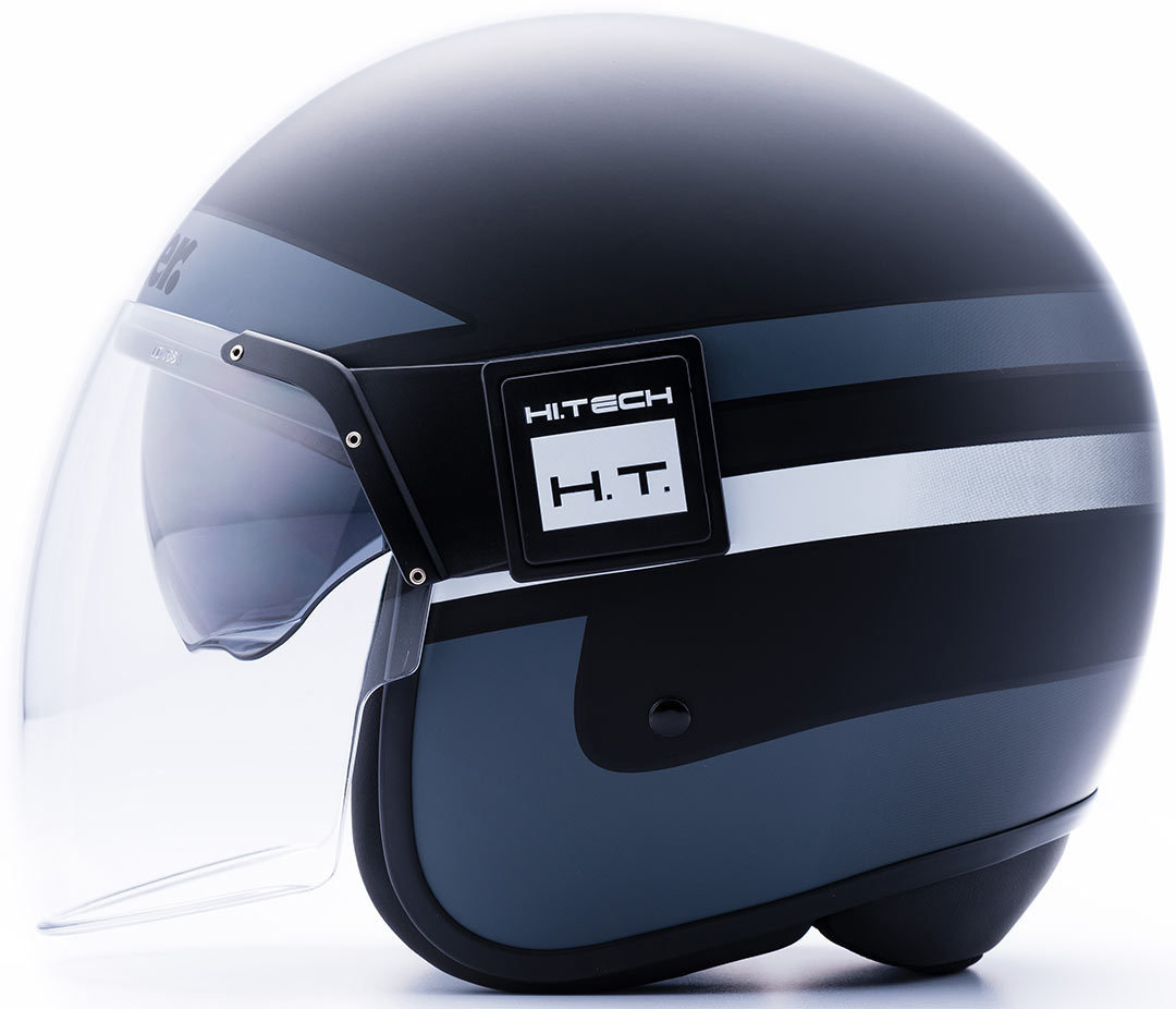 Blauer POD Stripes Capacete a jato preto/titânio M (57/58) Figura 3