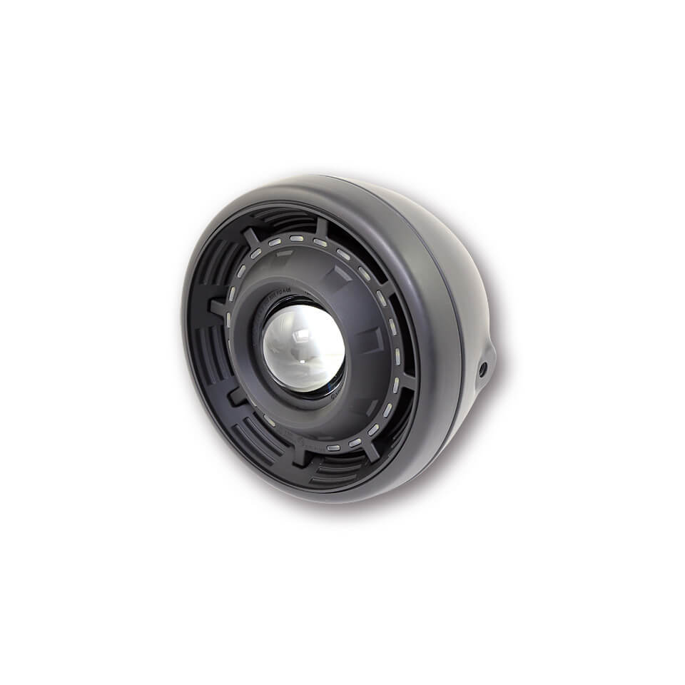 SHIN YO Ellipsoid-Scheinwerfer CYCLOPS, schwarz matt Figura 1