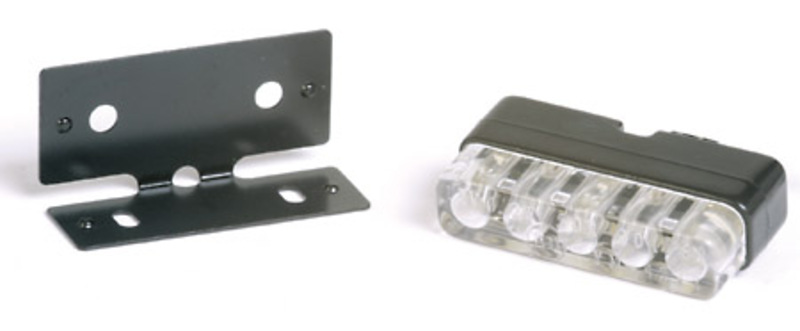 HIGHSIDER smart Mini LED registreringsskylt ljus svart (1st) Figur 2