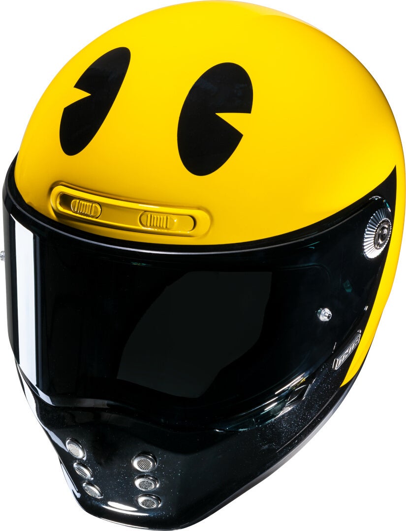 HJC V10 Pac-Man Helmet yellow/black XL (60/61) Figure 2