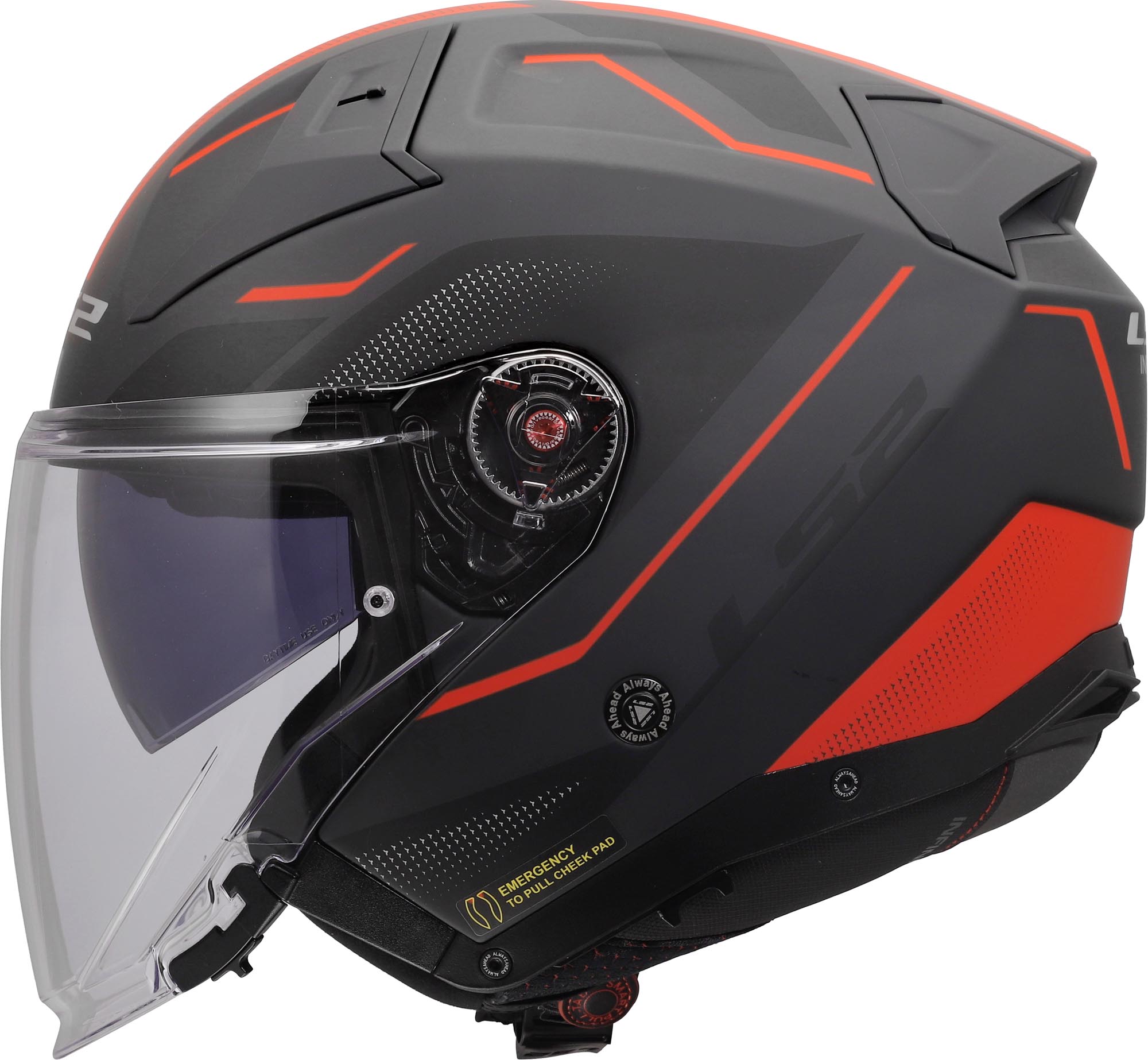 LS2 OF603 Infinity II Veyron Casco aperto S (55/56) Figura 2