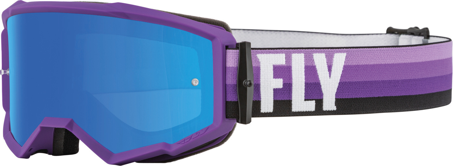 Fly Racing Zone Ochelari de motocross mov/negru Figura 1