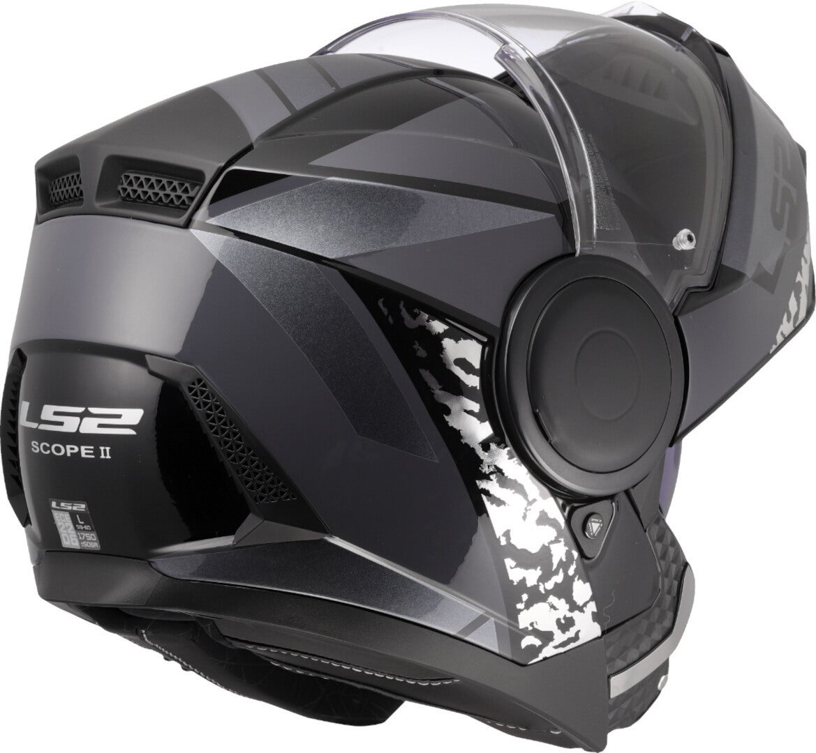LS2 FF902 Scope II Oxyd Helmet black/titanium XXXL (65/66) Figure 11