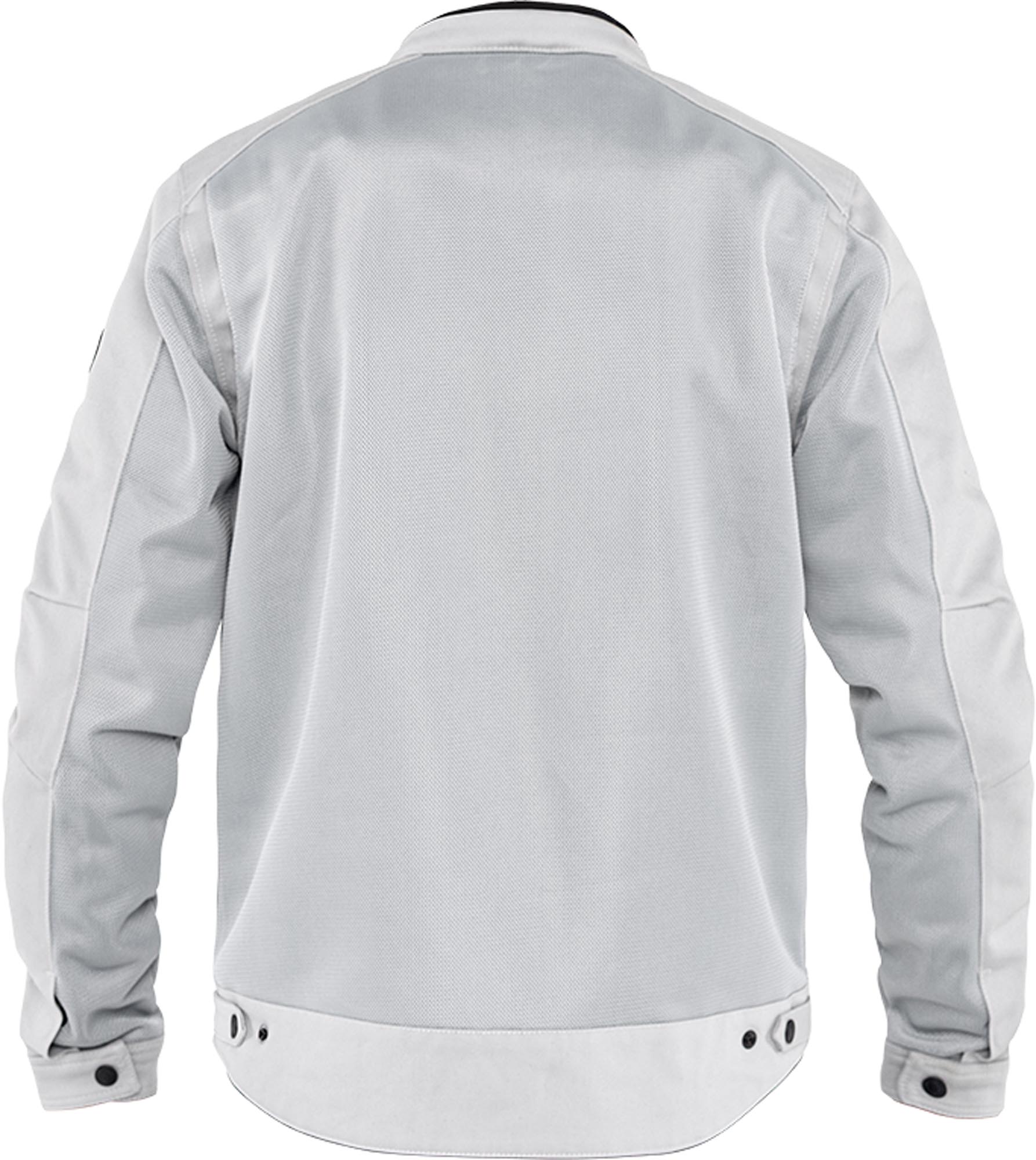 John Doe Aero Mesh perforated Motorcycle Textile Jacket white L Figure 5
