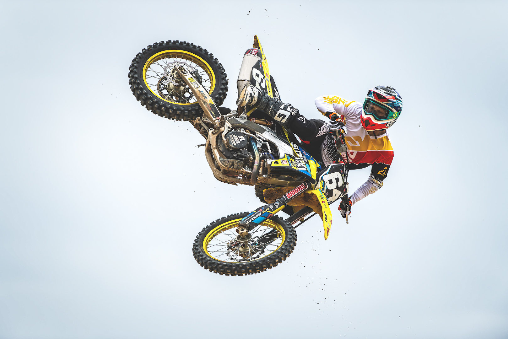 Answer Elite Korza Motocross Jersey weiß/schwarz/rot XL Abbildung 3