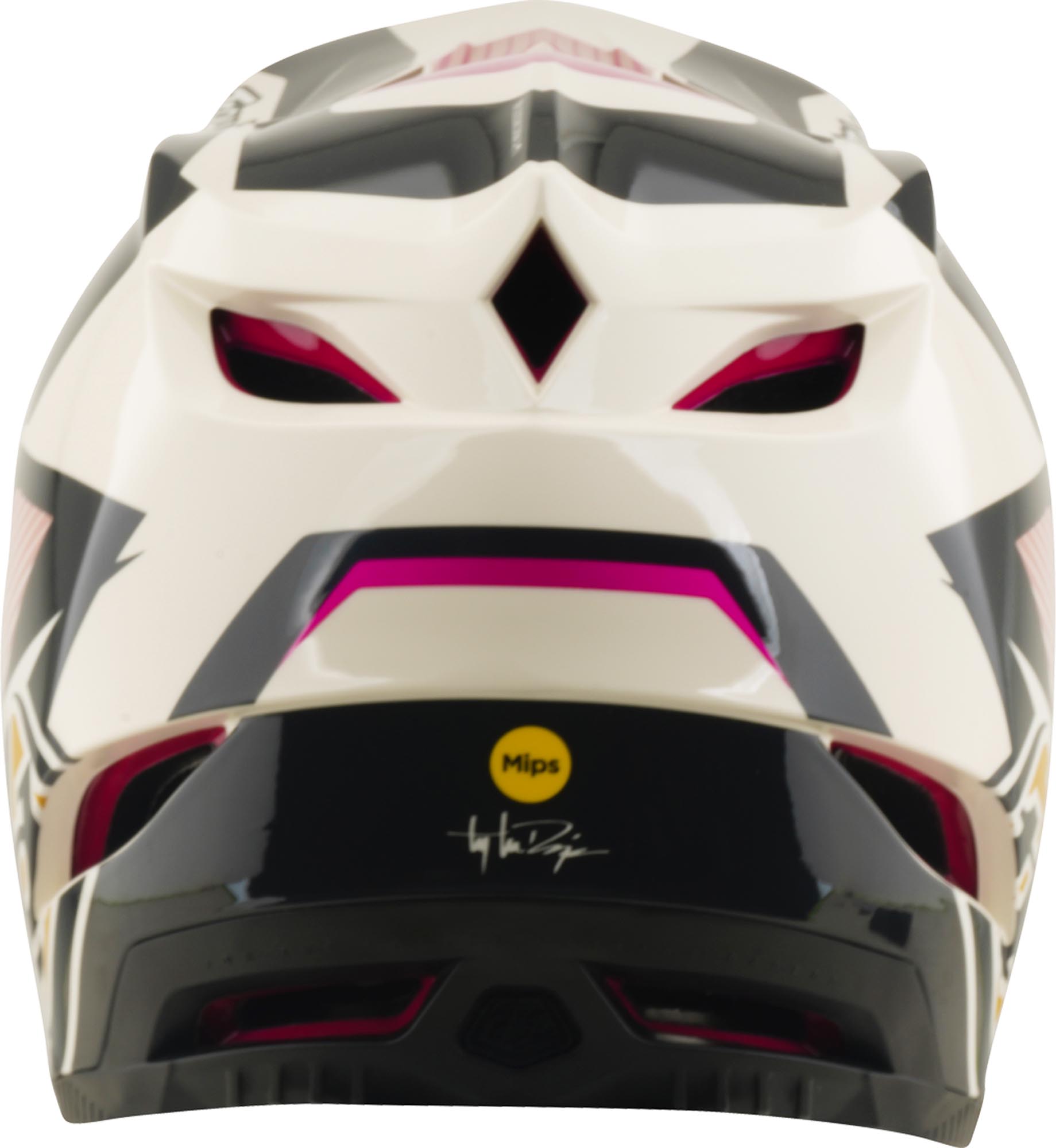 Troy Lee Designs D4 Polyacrylite MIPS Turbo Acid Casque de descente M (57/58) Figure 5