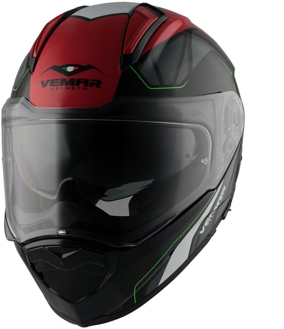 Vemar Zephir JMC Casco nero/verde/rosso S (55/56) Figura 3