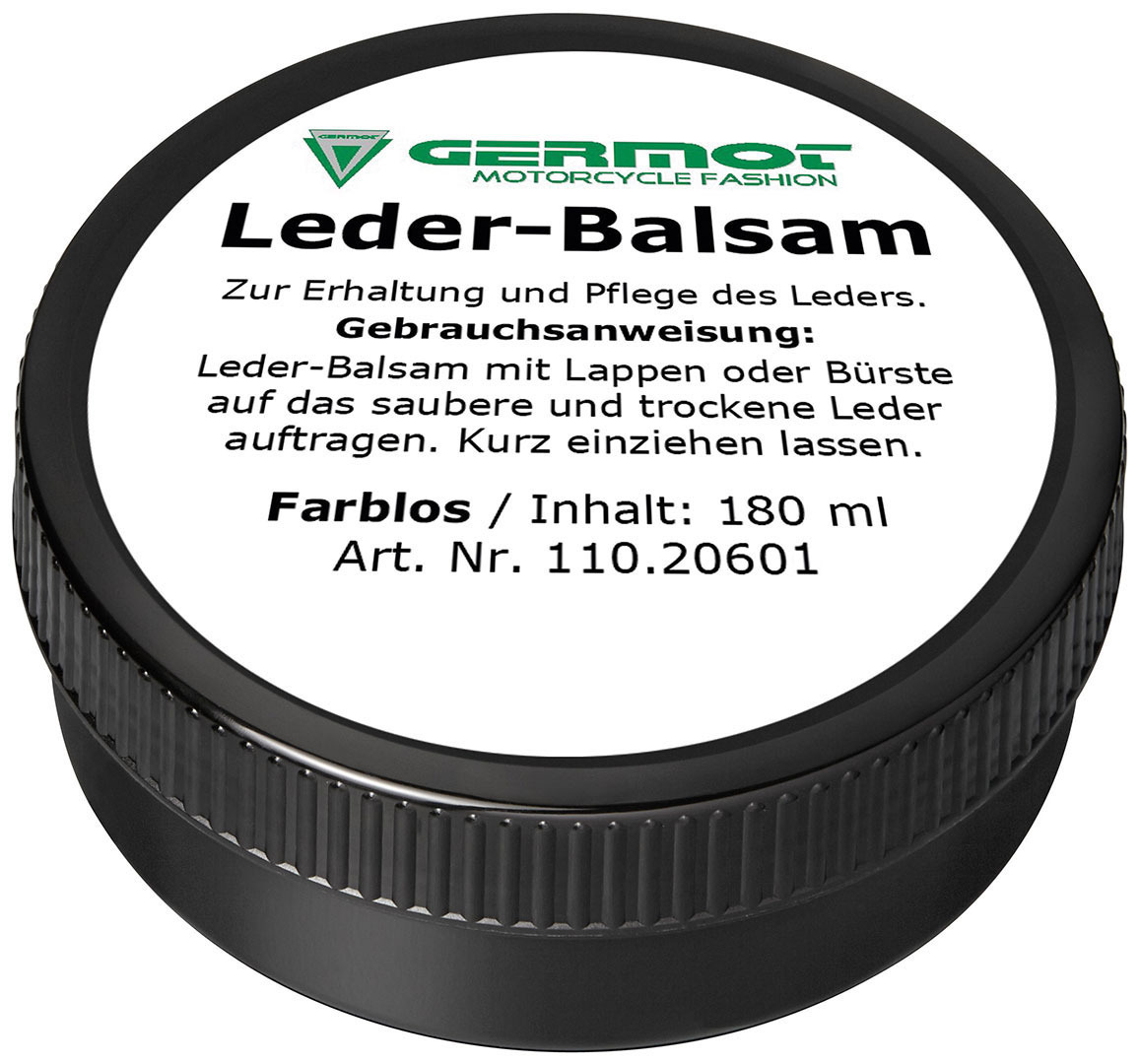 Germot Leather Care 180ml - Black Balsam för lädervård Figur 1