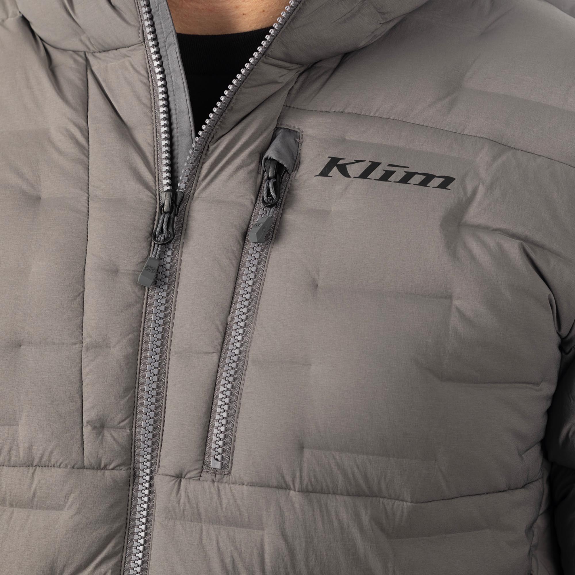 Klim Boulder Stretch Giacca con cappuccio piumino grigio XL Figura 4