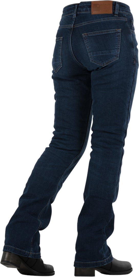 Overlap Donington Jeans da motocicleta das senhoras azul 27 Figura 3