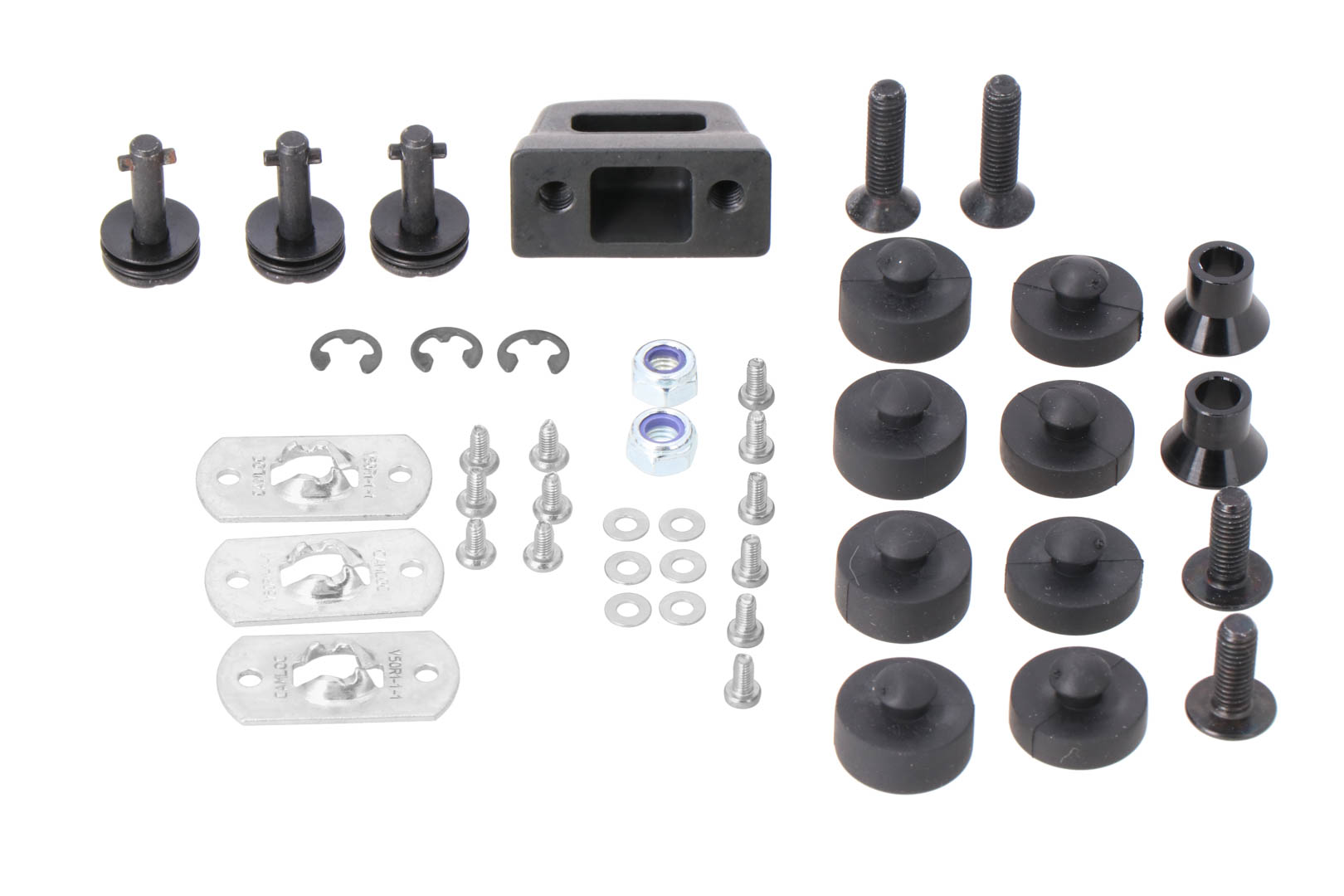 Placă adaptoare SW-Motech pentru ALU-RACK - Pentru Givi/Kappa Monokey. Negru. Figura 2