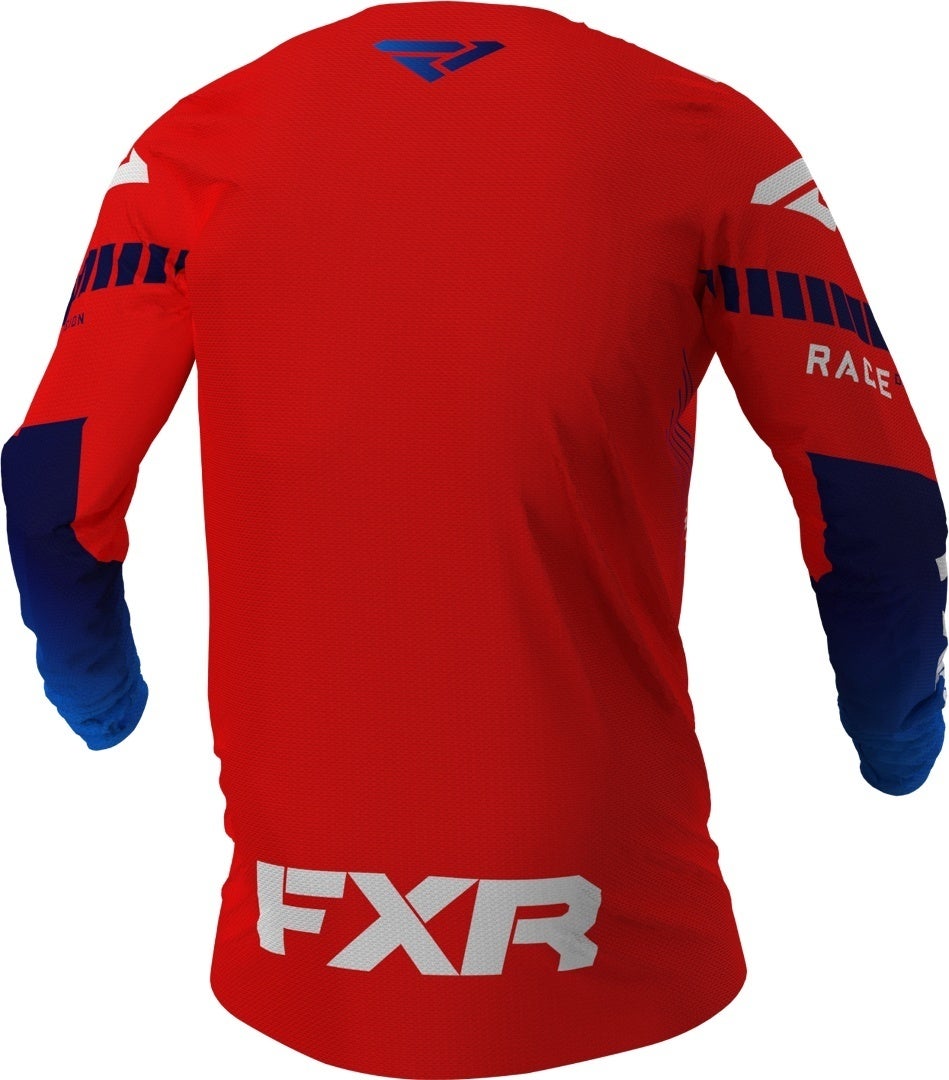 FXR Revo MX Gear Motorcross Jersey rood/wit/blauw M Figuur 2
