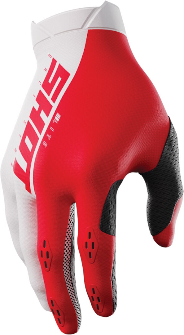 Shot Lite Motocross Gloves red/white 13 Figure 1