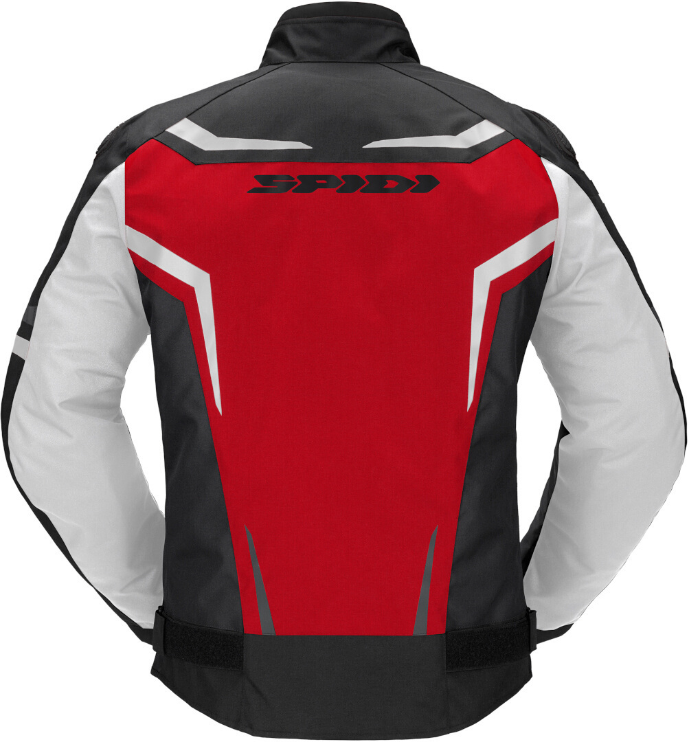 Spidi Race-Evo H2Out Motorcycle Textile Jacket red/black/white 4XL Figure 2