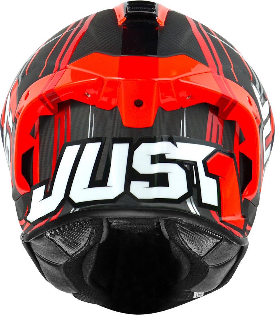 Just1 J-GPR Torres Replica Carbon Casco rosso/nero XL (61/62) Figura 2