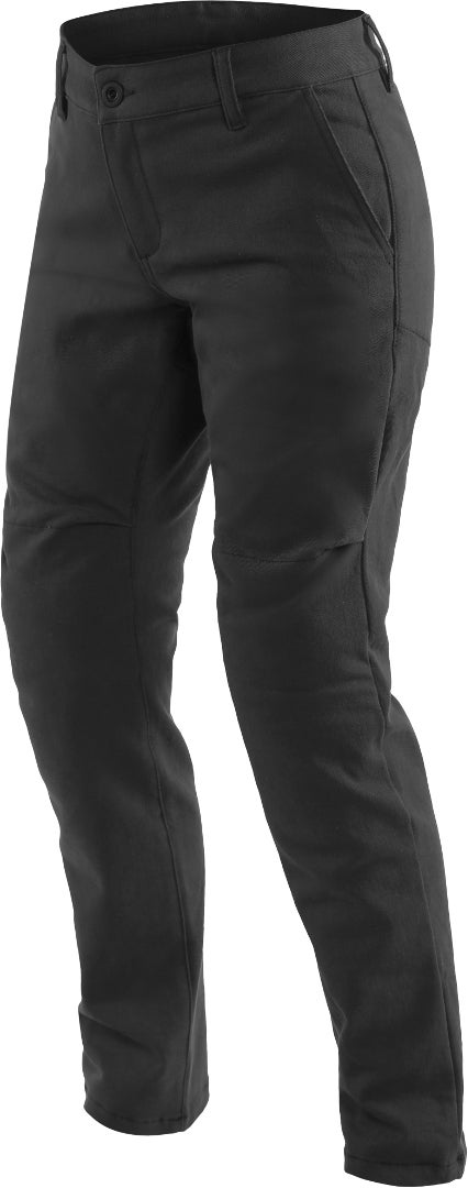 Dainese Chinos Damer Motorcykel Tekstil Bukser Sort 34 Figur 1
