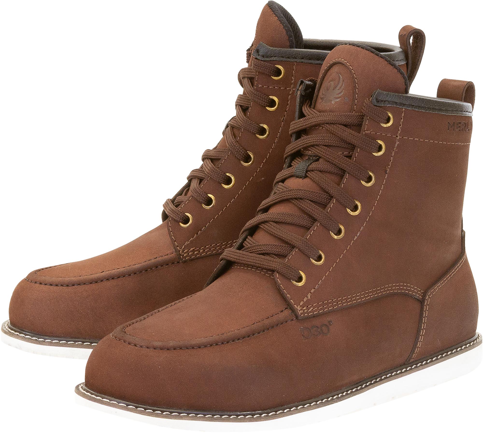 Merlin Worker D3O Bottes de moto imperméables Marron 42 Figure 1