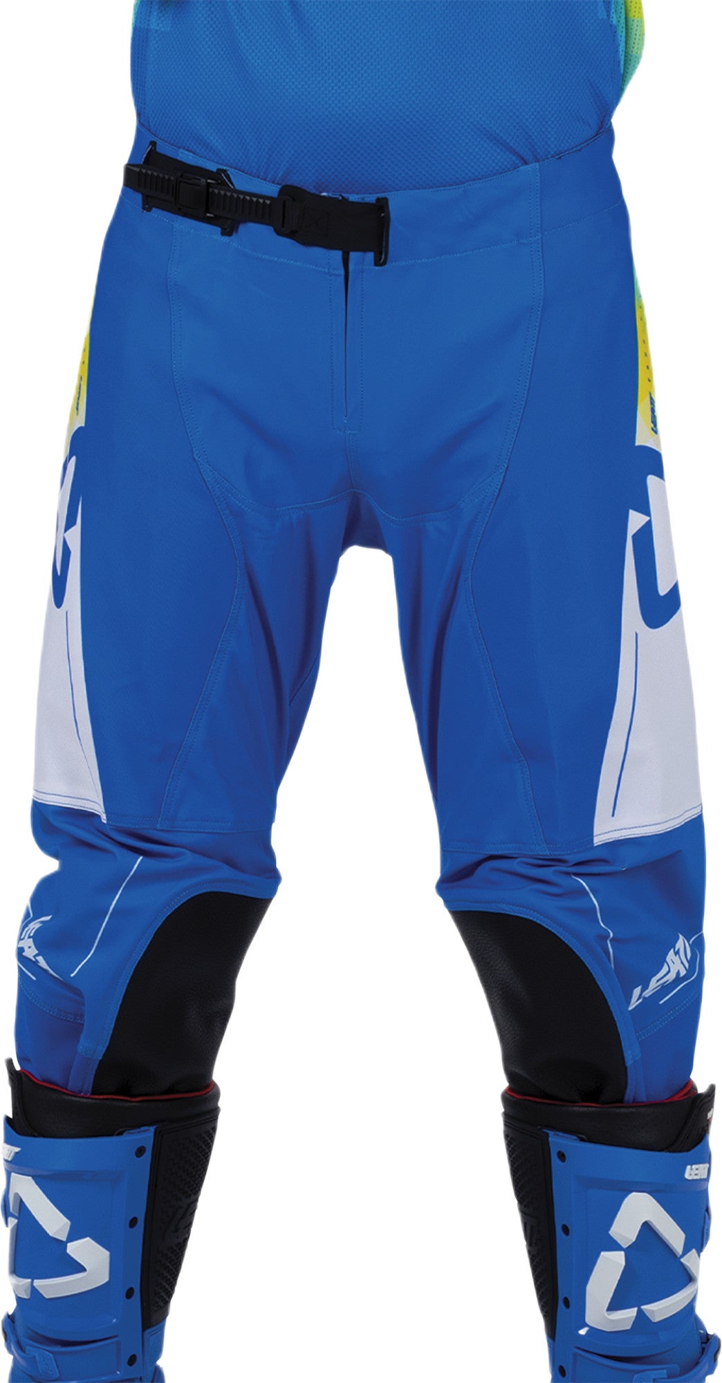 Leatt Moto 4.5 V26 Motocross Pants blue/white/yellow L Figure 4