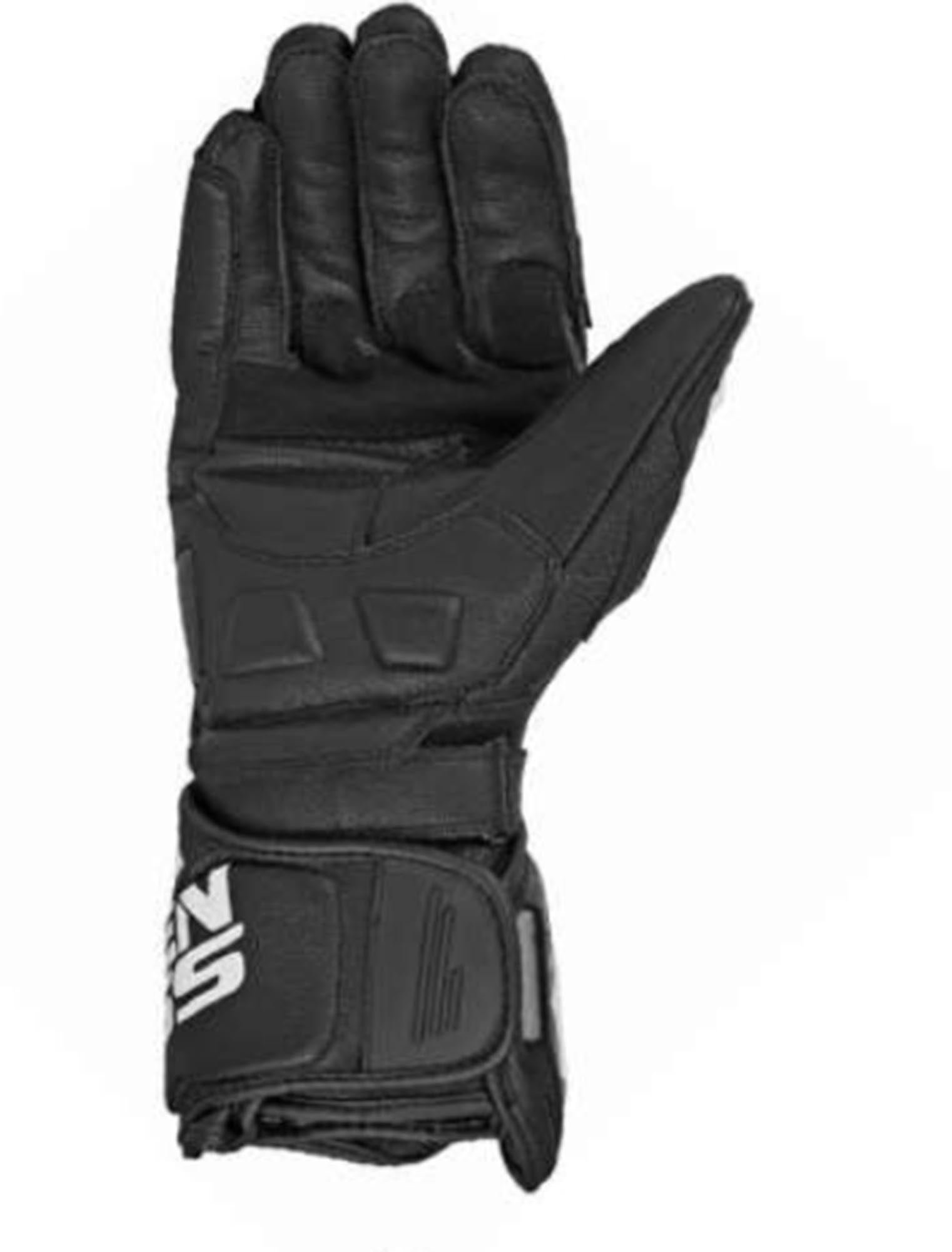 Arlen Ness Gax Motorcykelhandsker sort/rød L Figur 2