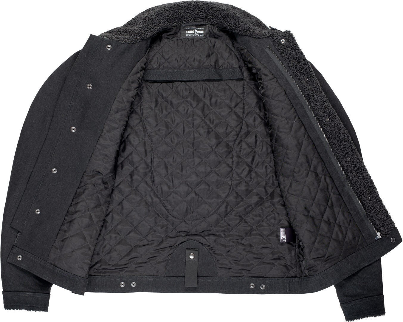 Pando Moto Husky Cor 1 Motorcycle Textile Jacket XS Figure 8