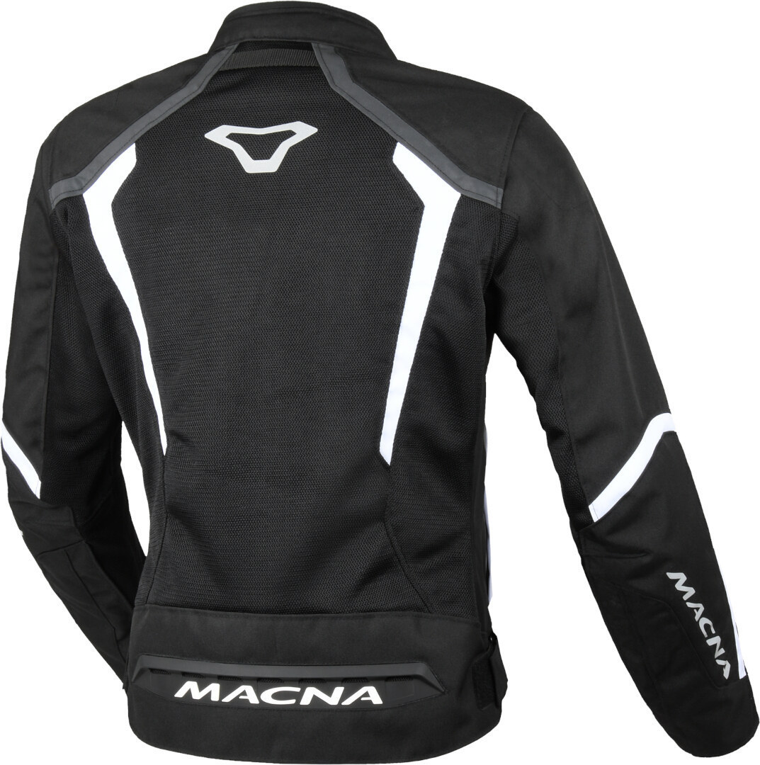 Macna Grisca Ladies Motorcycle Textile Jacket black/white L Figure 2