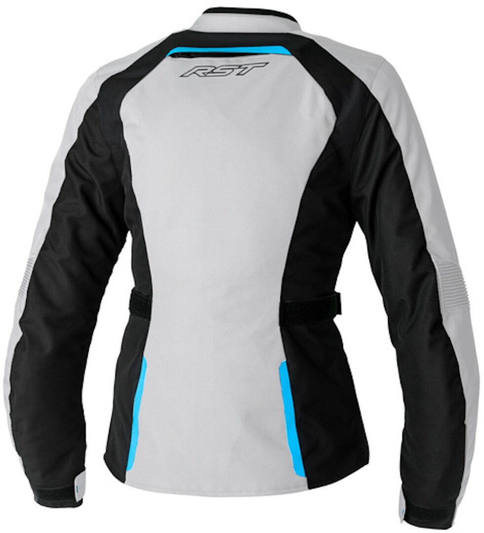 RST Ava wasserdichte Damen Motorrad Textiljacke grau/blau 3XL Abbildung 2