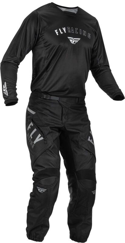 FLY Racing Patrol Byxor Svart/Vit Sz 34 Figur 6