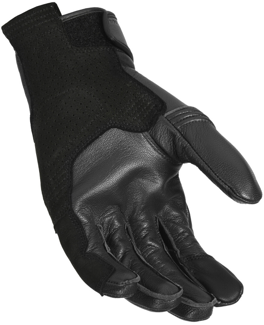 Macna Rigid perforierte Motorrad Handschuhe schwarz L Abbildung 2