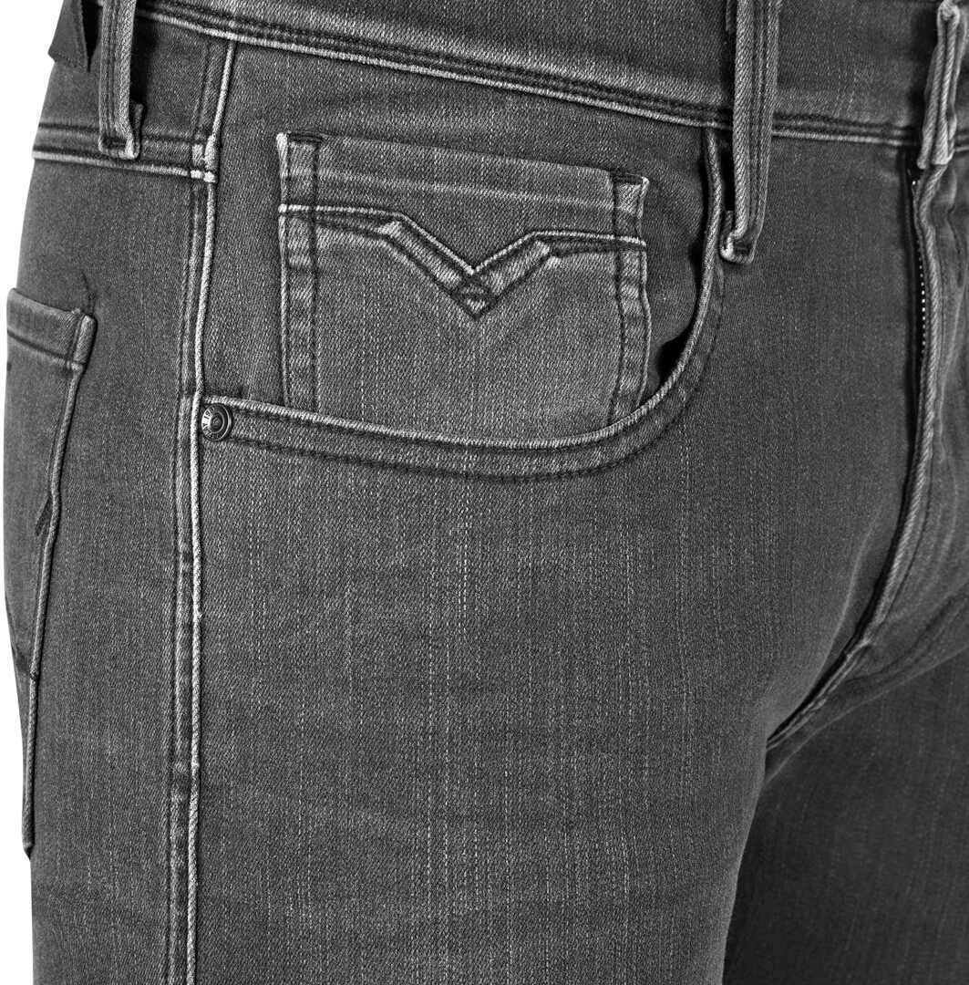 Replay Chain Motorrad Jeans grau 32 Abbildung 6
