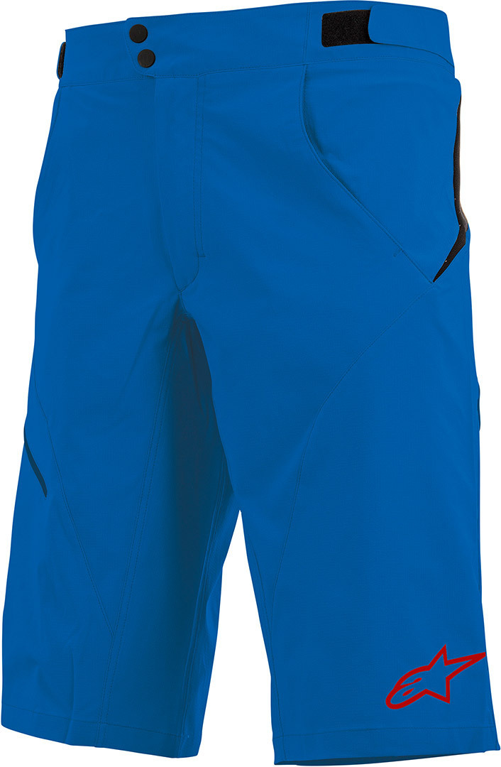 Alpinestars Pathfinder Calzoncini da ciclista blu/rosso 32 Figura 1