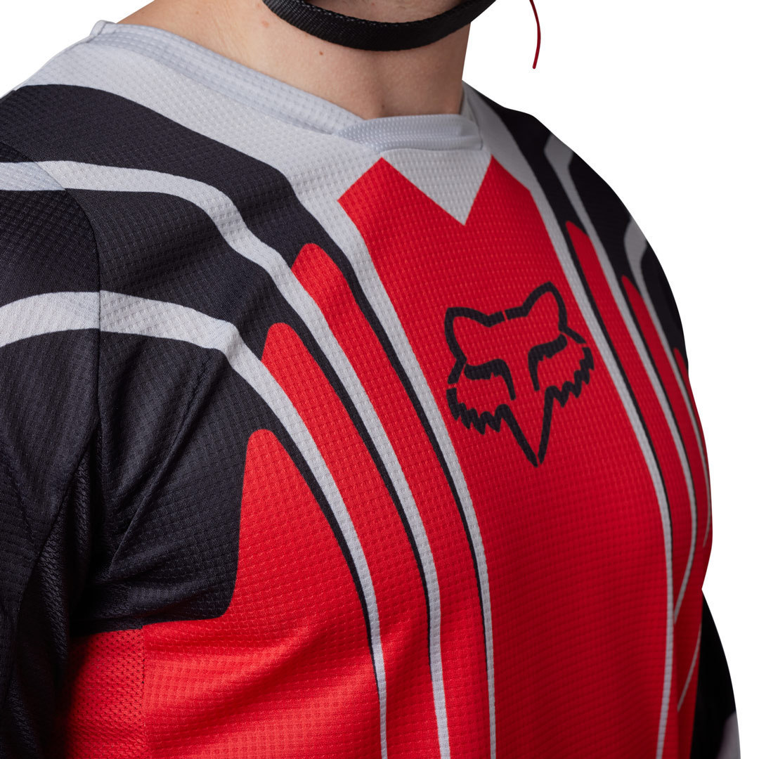 FOX 180 GOAT Strafer Motocross Jersey rot L Abbildung 4