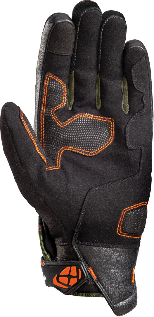 Ixon RS Spring Motorfiets handschoenen Zwart/oranje XL Figuur 2