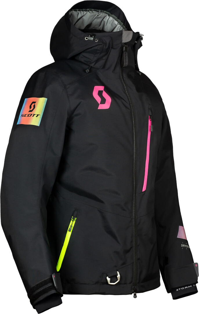 Scott XT Shell Ladies Snowmobile Jacket black/hotpink L Figure 3