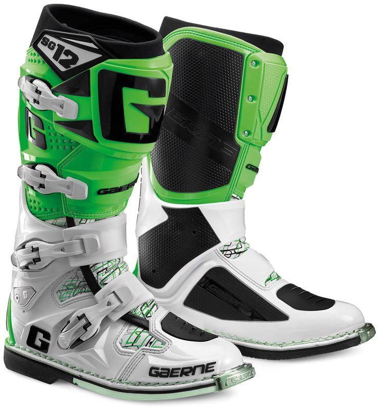 Gaerne SG-12 Motocross Boots 2017 white/blue/red ▻ shop now at FC