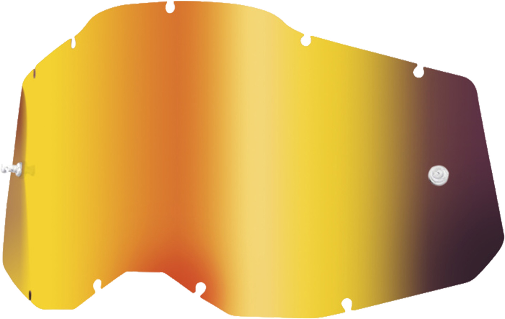 100% RC2/AC2/ST2 Replacement Lens red mirrored Figure 1