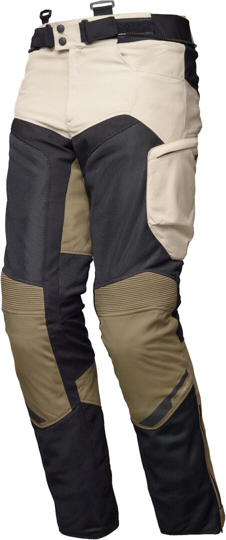 Modeka Khao Air II waterproof Motorcycle Textile Pants sand/black S Figure 1