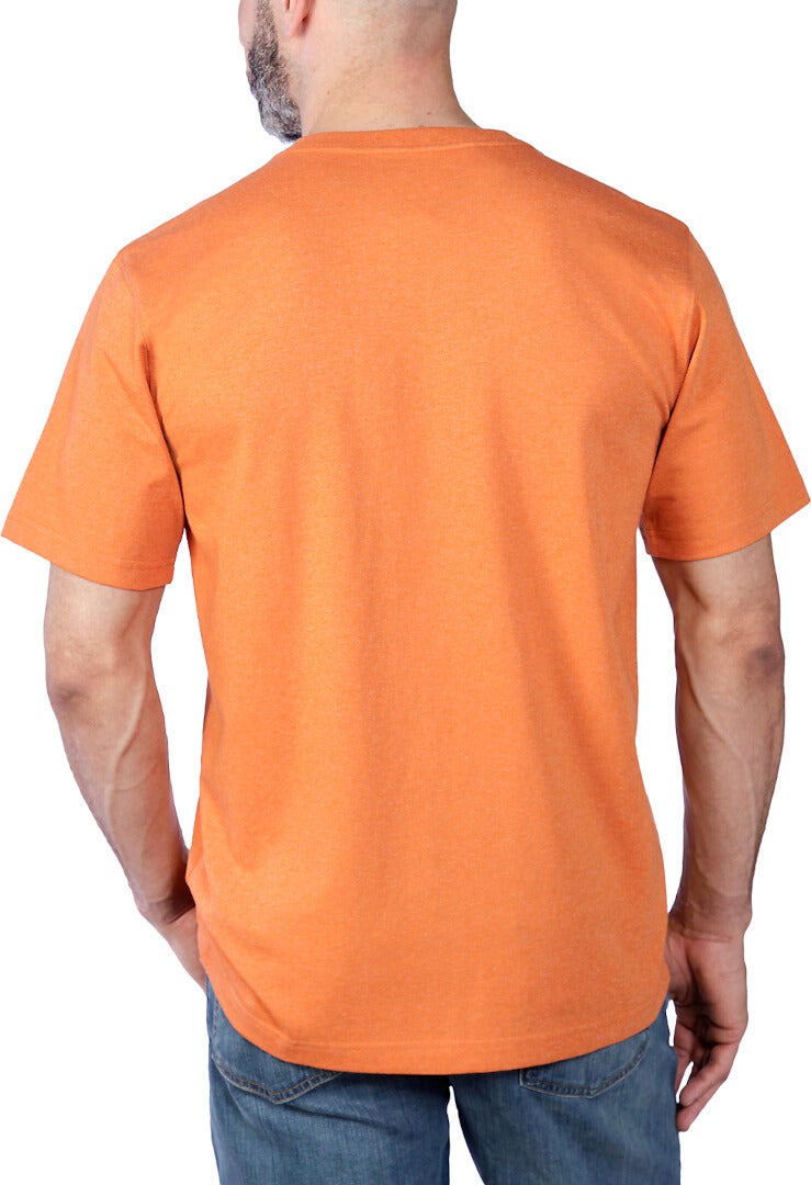 Carhartt EMEA Core Logo Workwear Short Sleeve Triko oranžová L Obrázek 4