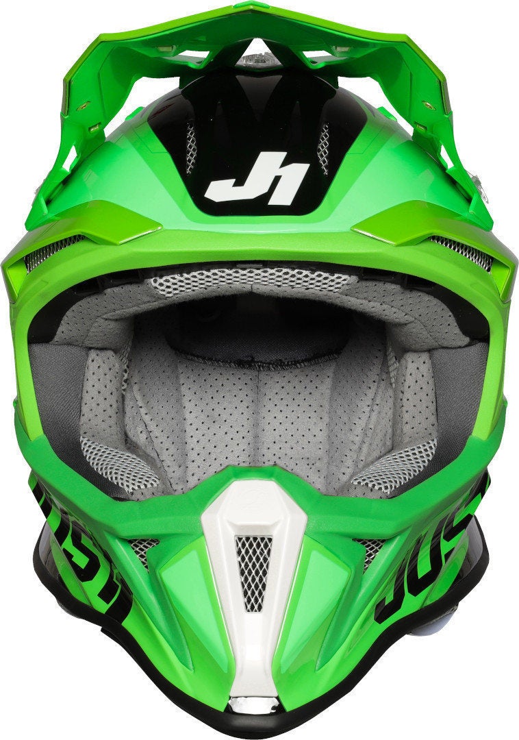 Just1 J18 Pulsar Casco motocross Verde/Nero S (55/56) Figura 5