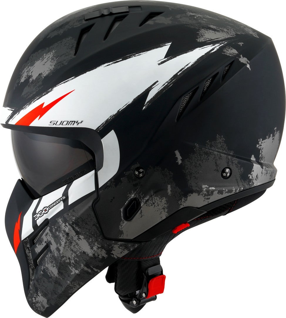 Suomy Armor Hi Volt Casque Jet Noir/Blanc L (59/60) Figure 2