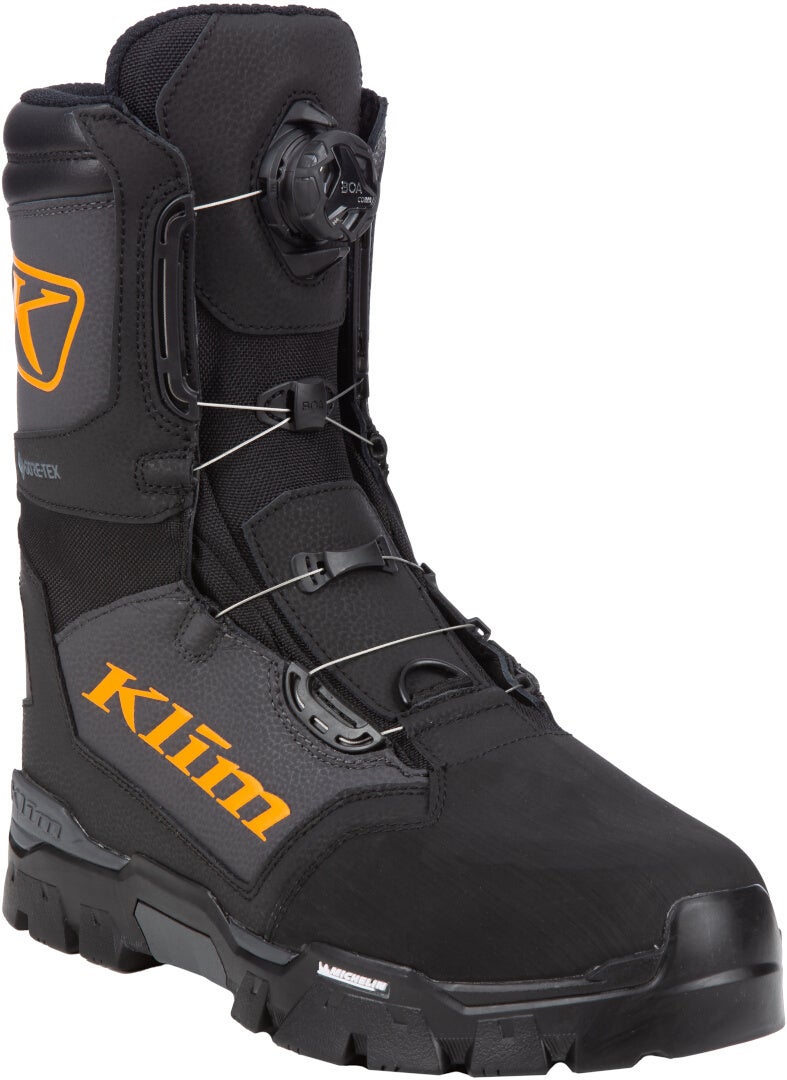 Klim Klutch GTX BOA Snowmobile Boots black/orange 12 Figure 10