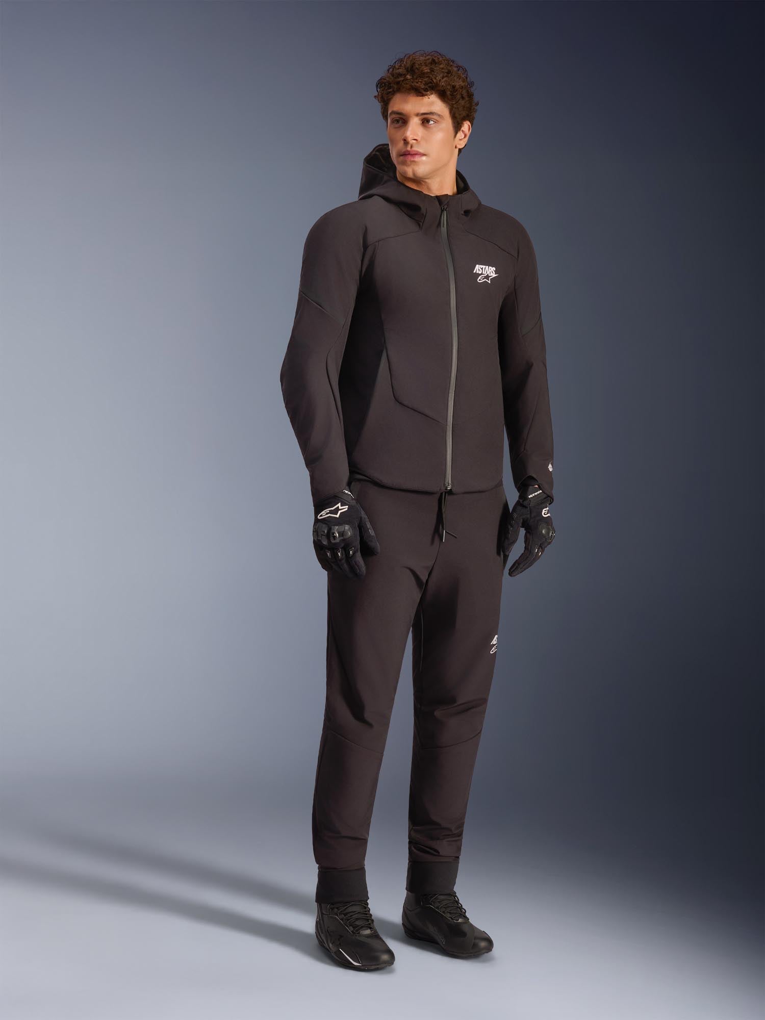 Alpinestars Aeroshel Veste textile de moto imperméable noir S Figure 10