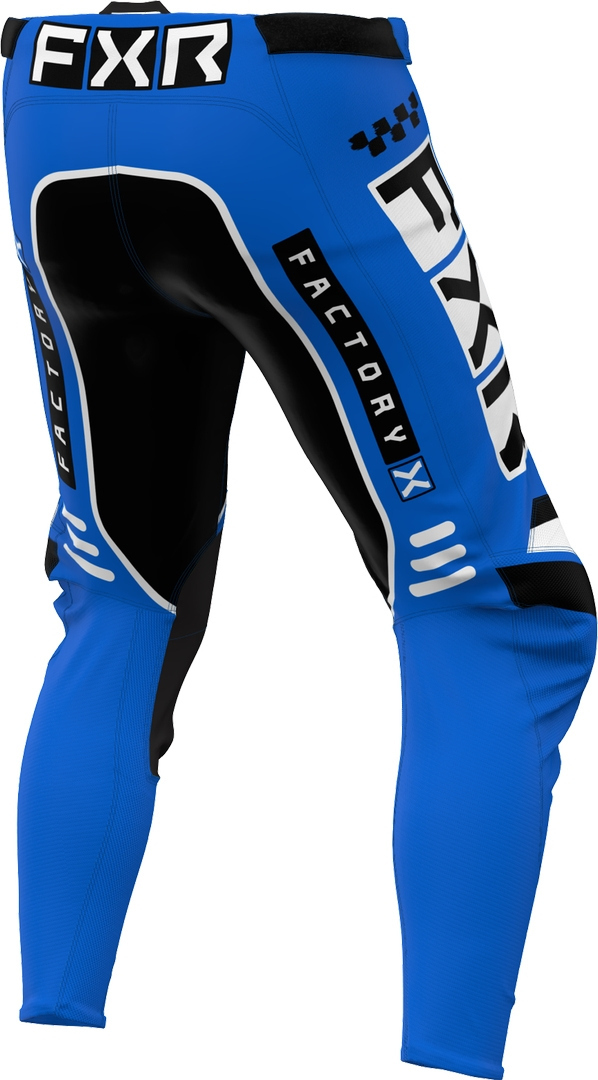 FXR Podium Gladiator 2024 Motocross bukser blå/sort 32 Figur 2