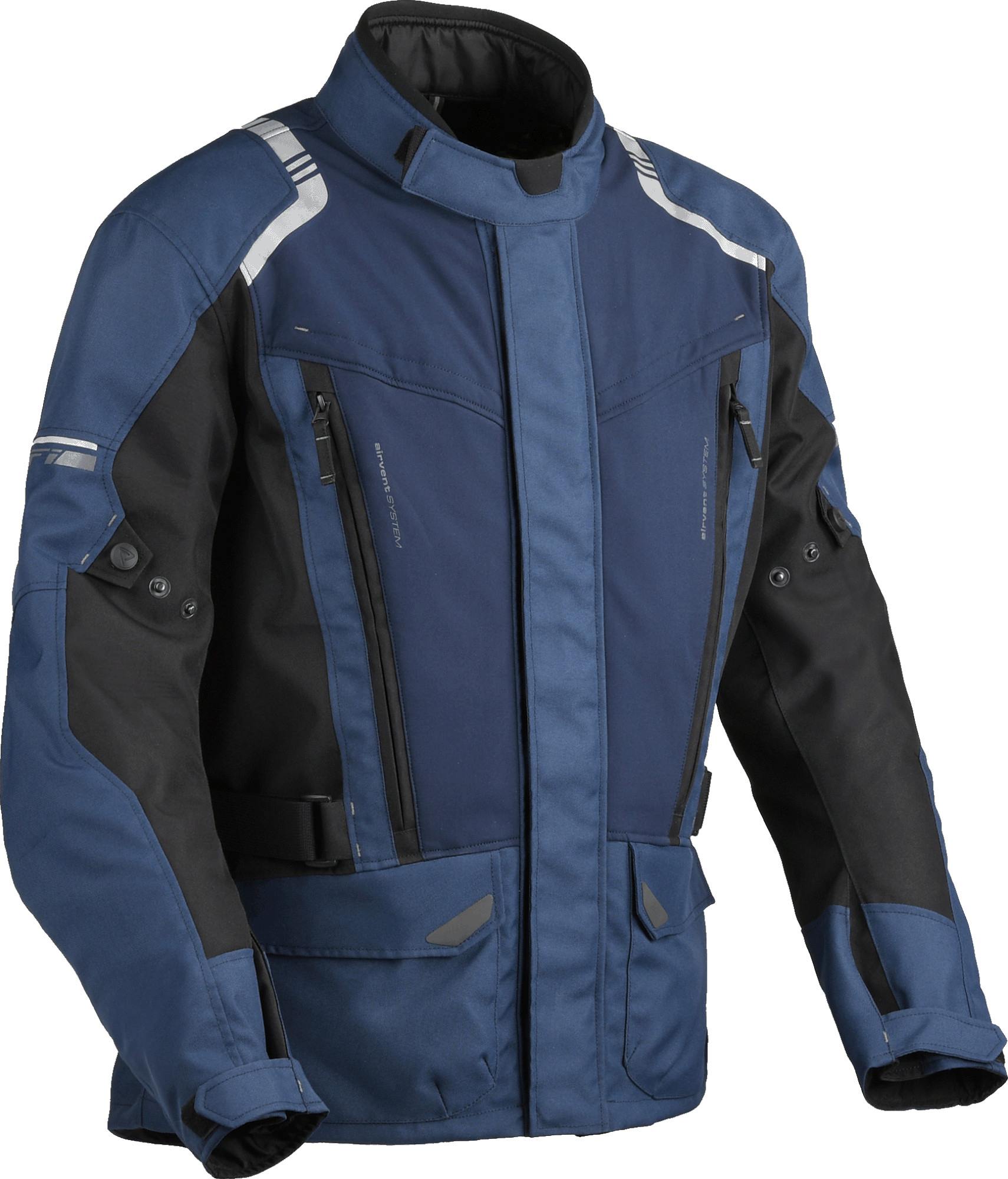 DIFI Navigator Aerotex waterproof Motorcycle Textile Jacket blue/black 2XL Figure 1