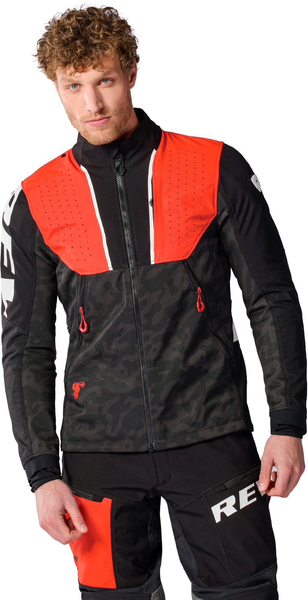 Side view of Revit x Pol Tarrés Africa Motocross Jacket