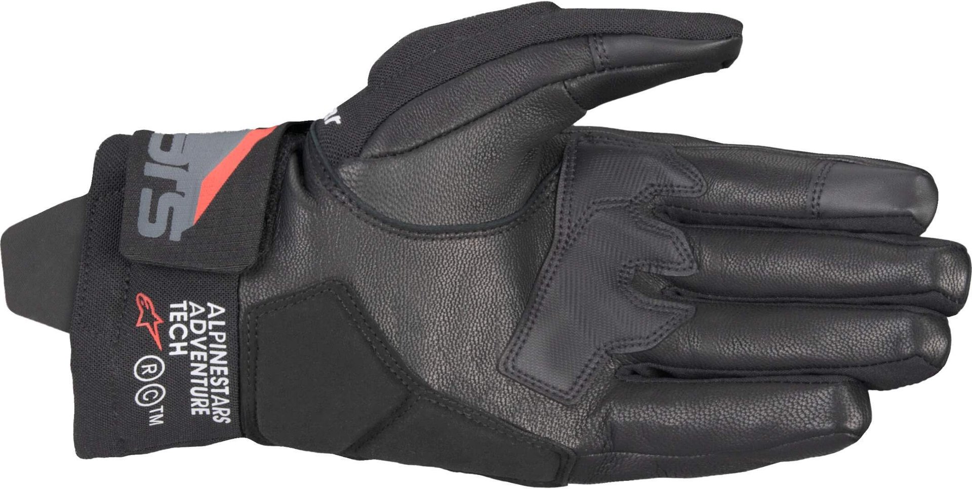 Alpinestars Corozal V3 Drystar Mănuși impermeabile pentru motociclete Negru/Gri/Roșu M Figura 2