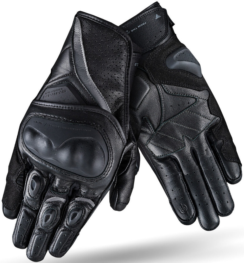 SHIMA Spark 2.0 Motorrad Handschuhe schwarz L Abbildung 3